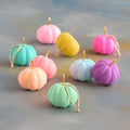 Rainbow Pumpkin Orn.