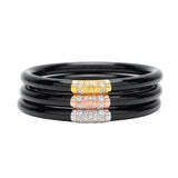 Large Black Three Kings All Weather Bangles