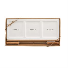 Boxed Smores Tray Set