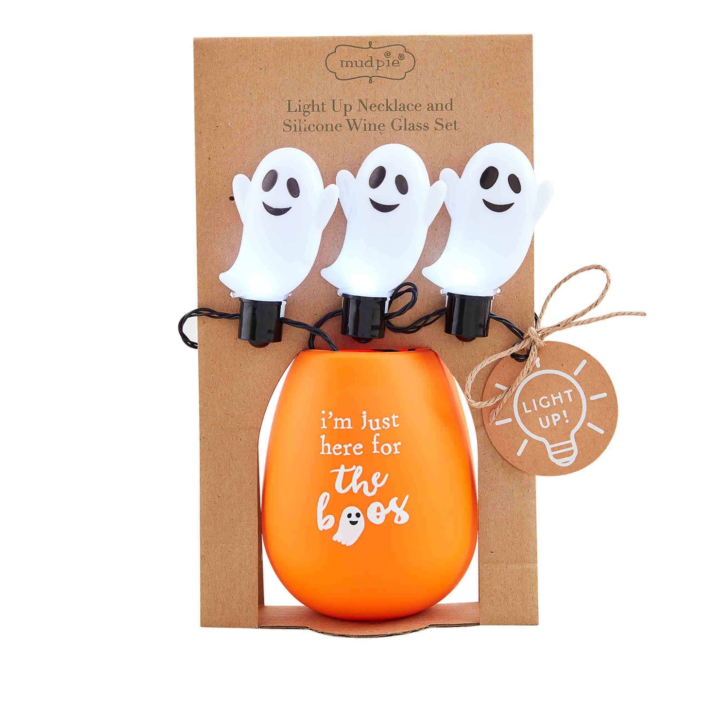 Here For The Boos Wine Glass