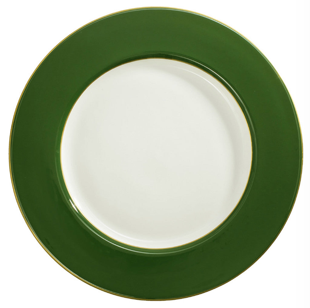 Halcyon Days Al Fresco Plain Green 13 Inch Charger Plate