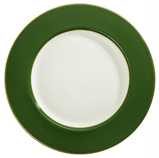 Halcyon Days Al Fresco Plain Green 13 Inch Charger Plate