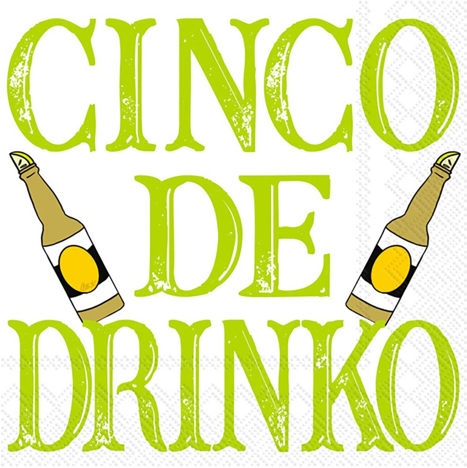 Paper Cocktail Napkins Cinco De Drinko