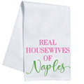Real Housewife Kitchen Towel /Pink and Green “Paso Robles “