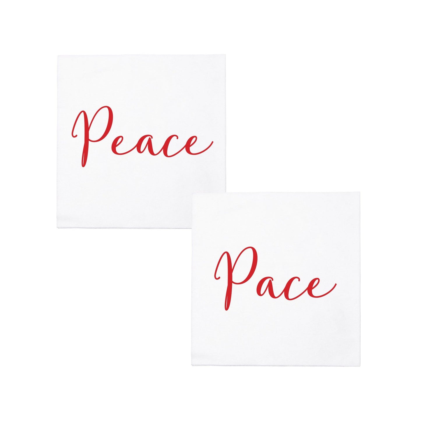 Papersoft Napkins Peace/Pace Cocktail 20 Pack