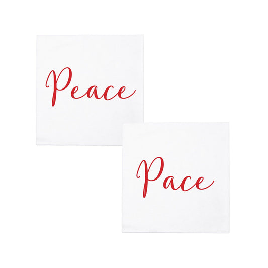 Papersoft Napkins Peace/Pace Cocktail 20 Pack