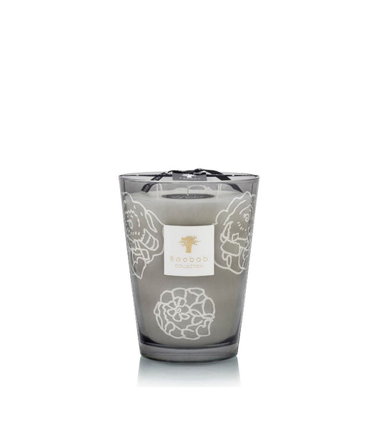 Max 24 Candle Roses Grey