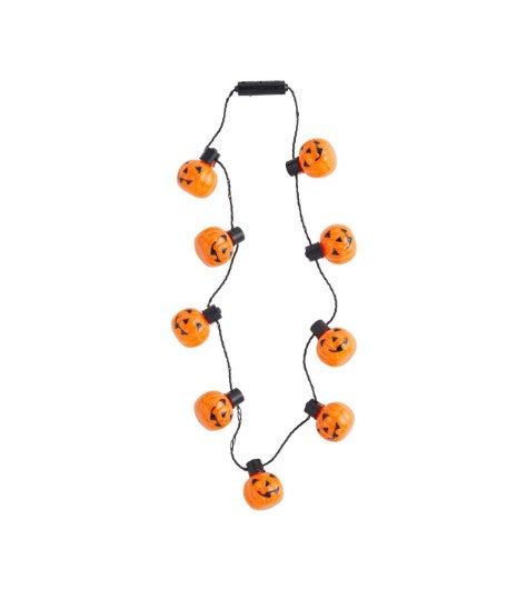 Pumpkin Light Up Necklace