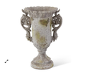 Weathered Gray Rein Urn 14 Inch