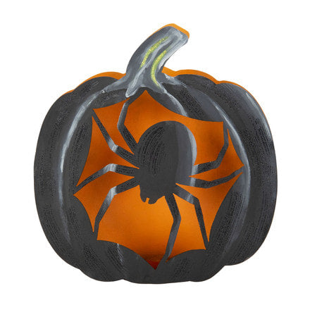 Spider Luminary Pumpkin
