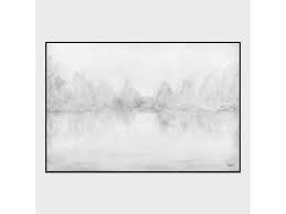 White Frost Canvas Art 40x60