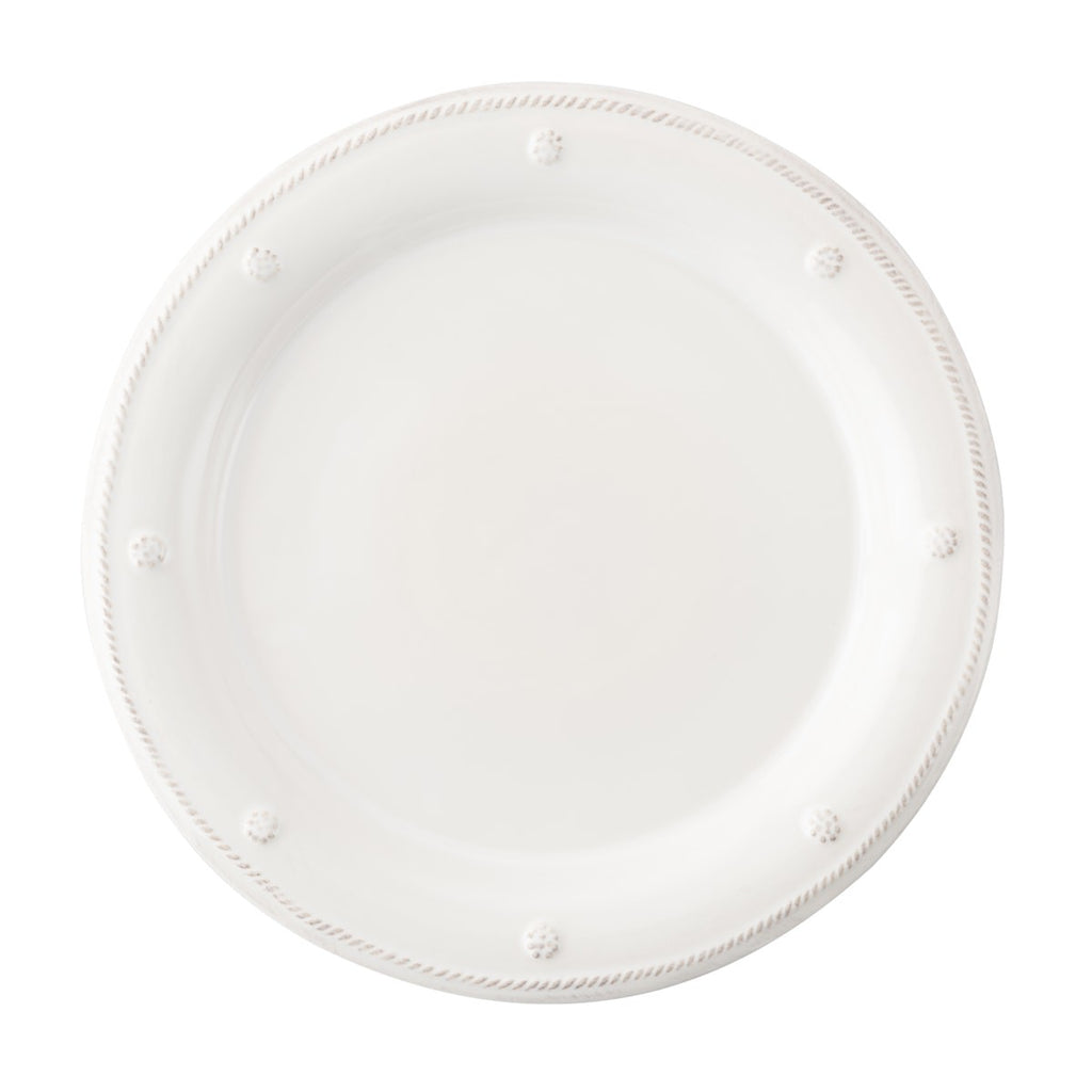 Berry & Thread Dessert/Salad Plate - Whitewash