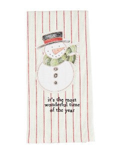 Snow Christmas Patch Towel