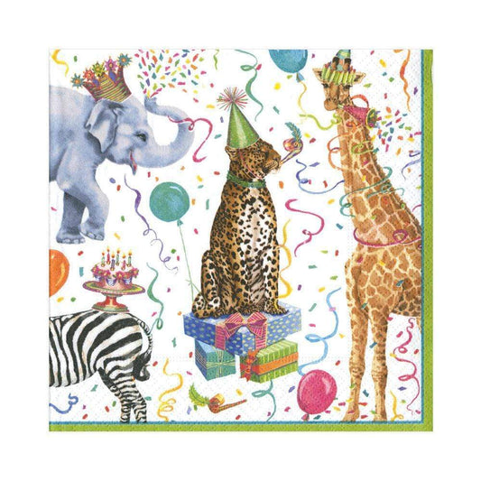 Party Animals Paper Luncheon Napkins - 20 Per Package