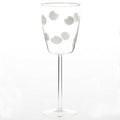 Drop Wine Glass, White
