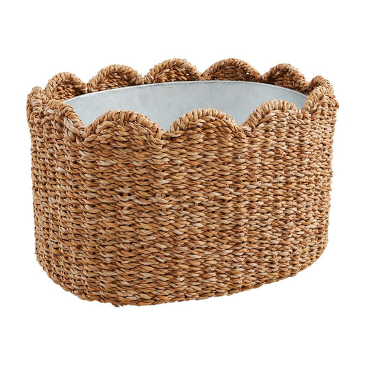 Woven Scallop Party Tub