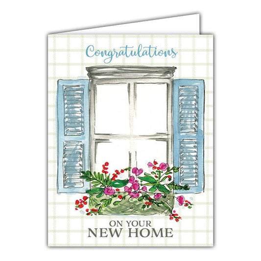 Congratulations Small Folded Greeting Card