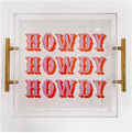 Howdy Large Tray