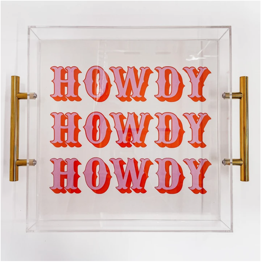 Howdy Large Tray