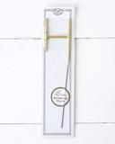 Big Golden Sparkler Wand Letter, H