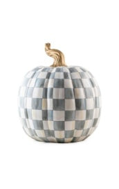 Sterling Check Pumpkin - Large