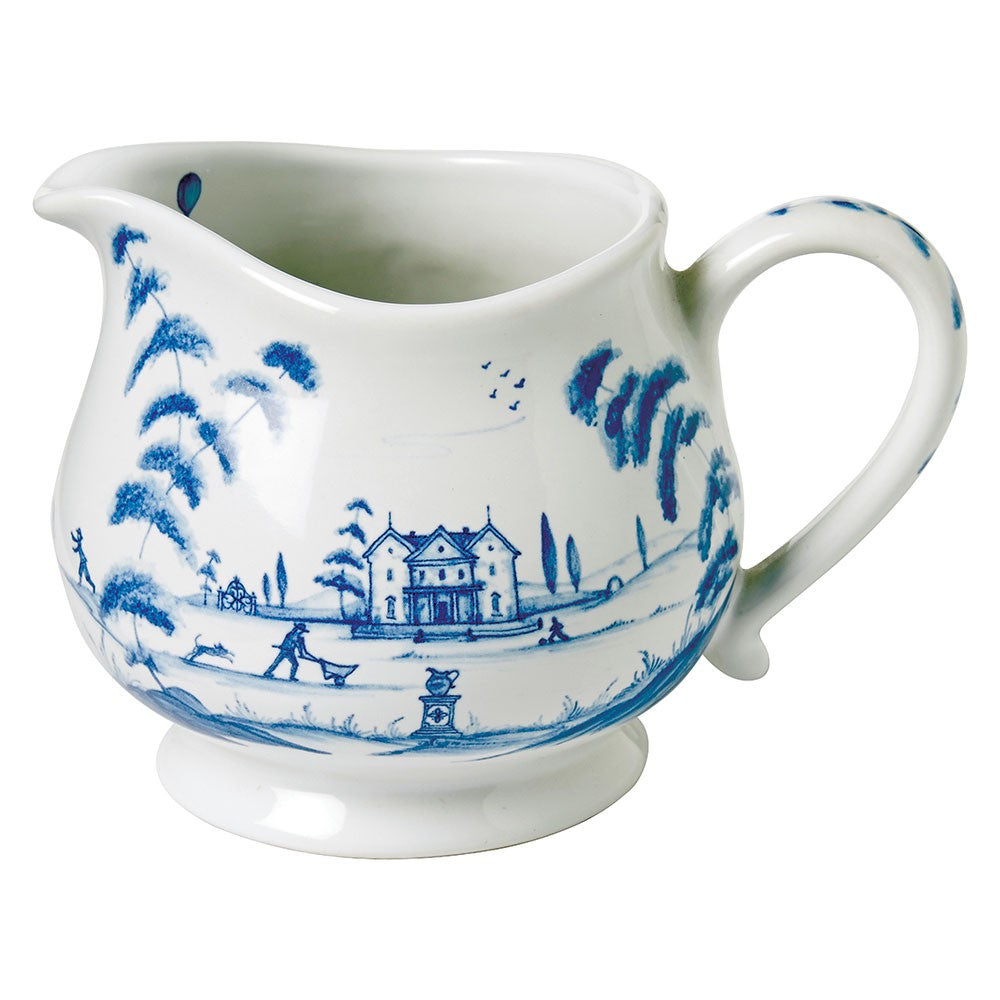 Country Estate Creamer - Delft Blue