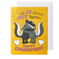 Stinkin' Cute Engagement Card