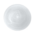 White Alabaster Dinner Plate