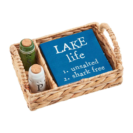 Lake Salt And Pepper Basket Set