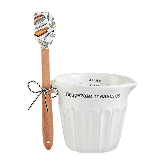 Measuring Cup And Spatula Set