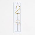 Big Golden Sparkler Wand Number, 2