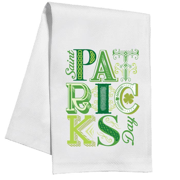 Saint Patrick's Day Kitchen Towel