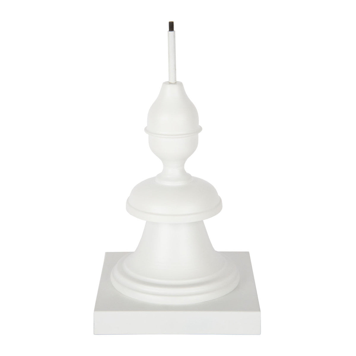 Tall White Metal Display Stand