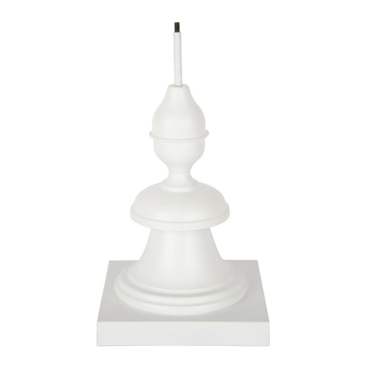 Tall White Metal Display Stand