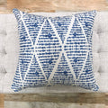 Global Touch With Blue Boho Pillows - Bruno