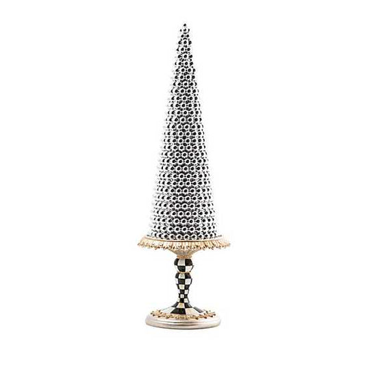 Glam Up Platinum Beaded Tree - Small