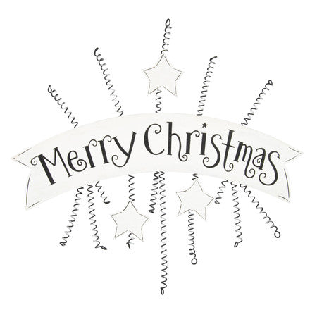 "Merry Christmas" Ornament Display Sign