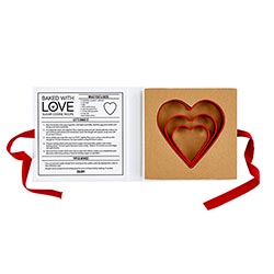 Heart Cookie Cutter Book Box - Set of 3