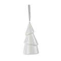 Ceramic White Tree Ornament - Design C