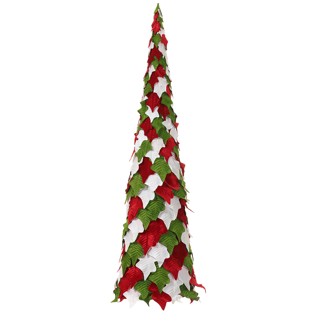 Holly Leaf Cone Topiary Mixed