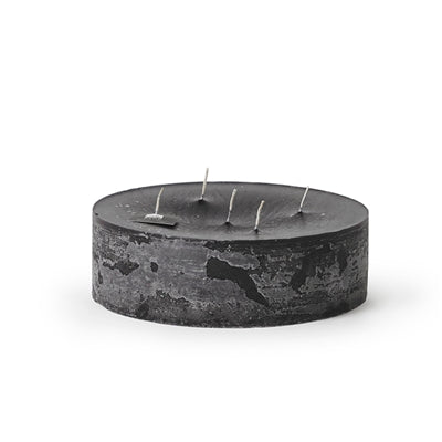 Pillar 5-Wick Super Candle Black
