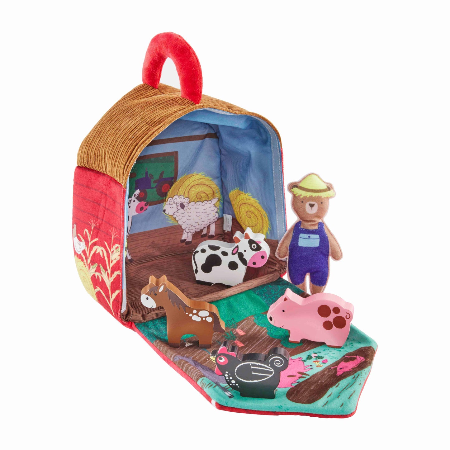 Plush Farm Play Set