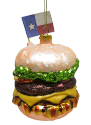 Cheeseburger Ornament