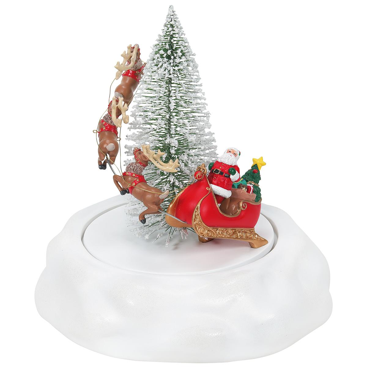 Animated Christmas Eve Sleigh