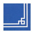 Rive Gauche Paper Luncheon Napkins, Marine Blue - 20 Per Package