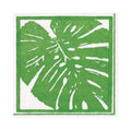 Palm Leaves Paper Luncheon Napkins in Green - 20 Per Package