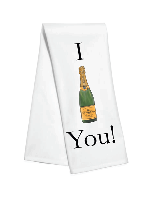 I V YOU Kitchen Towel