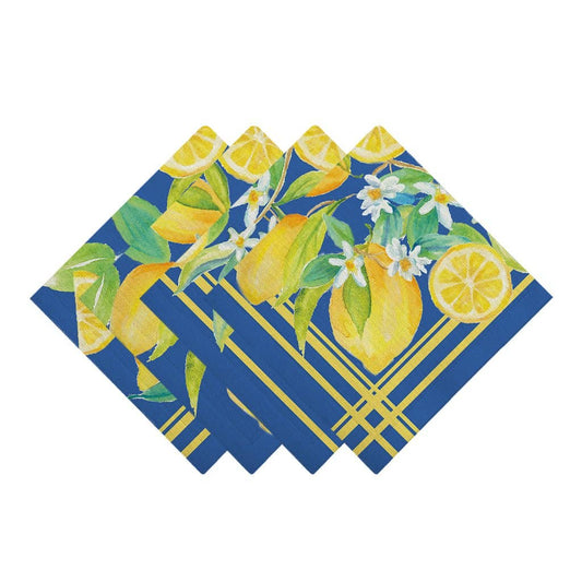 Lovely Lemons Napkins, Set of 4