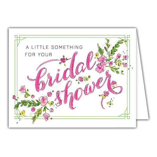 For Your Bridal Shower Small Folded Greeting Card