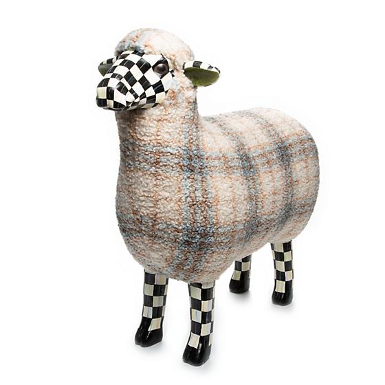 Tartan Sheep - Blue